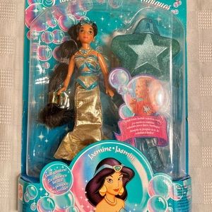 Disney Bubble Princess Jasmin Doll Collection